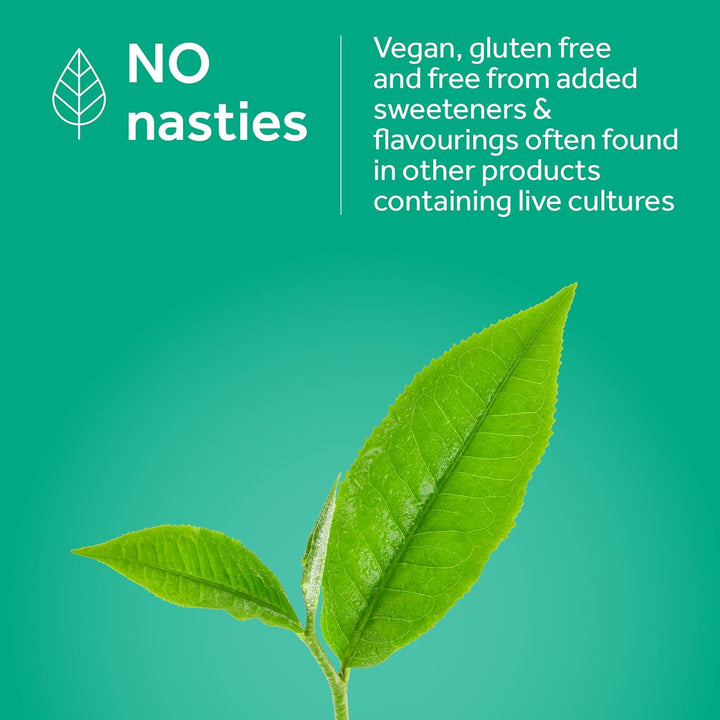 for Those on Antibiotics - Vegan Digestive Probiotic Supplement - Lactobacillus Specifically Researched Alongside Antibiotics - Most Recommended Brand - 10 Capsules