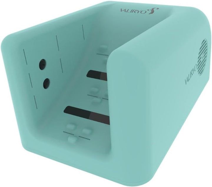 Feet Dryer - 360º Airflow Foot Dryer - Auto Sensor Activation & UV Light for Superior Hygiene - Complete Drying, Comfortable, and Safe (Dusty Grey Gloss)