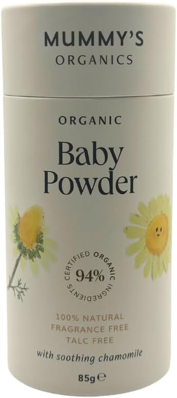 Mummy'S Organic'S Baby Powder, Organic Talc Free Baby Powder with Chamomile