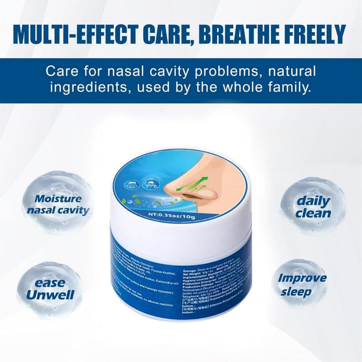Nasal Cream,Nose Moisturizer,Nasal Gel for Dry Nose,Soothing Nasal Cream,Nasal Cream for Sore inside Nose,Nasal Cream for Dry Nose Relief,Nasal Cleanse,Hydrating Mild Acting Nasal Cream,Dry Nose