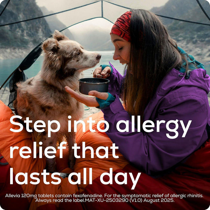 Allergy Tablets | Multipack 90 Tablets | 120Mg Fexofenadine | 24Hr Relief Acts within 1 Hour | Non-Drowsy in Most People | Relieves Hayfever, Pet, Dust and Mould Allergies