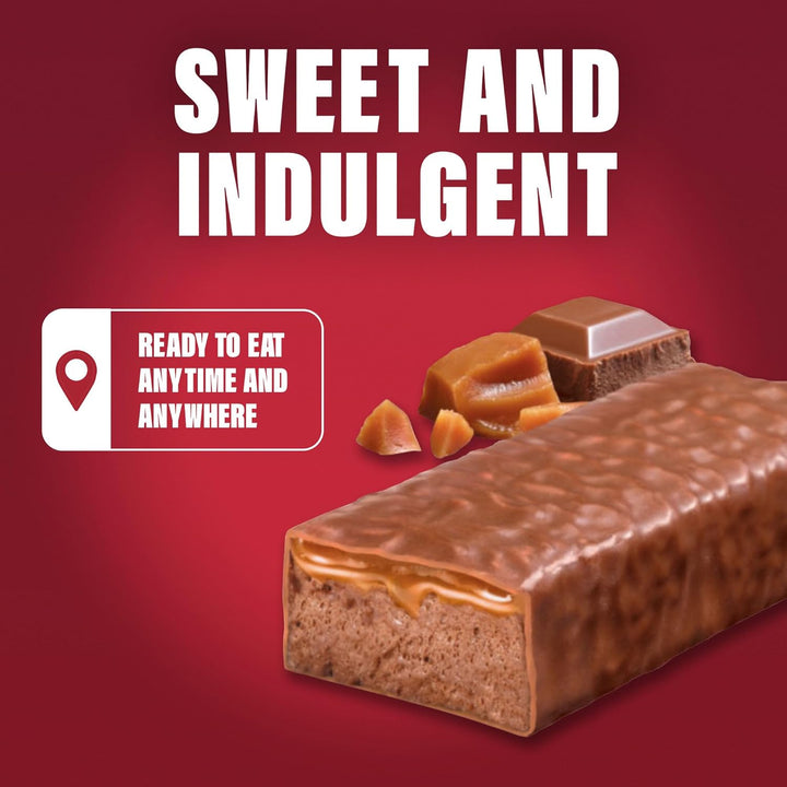 Snack Bar, Low Calorie Snack, Choc Caramel Flavour, 30 X 26 G Multipack (Packing May Vary)