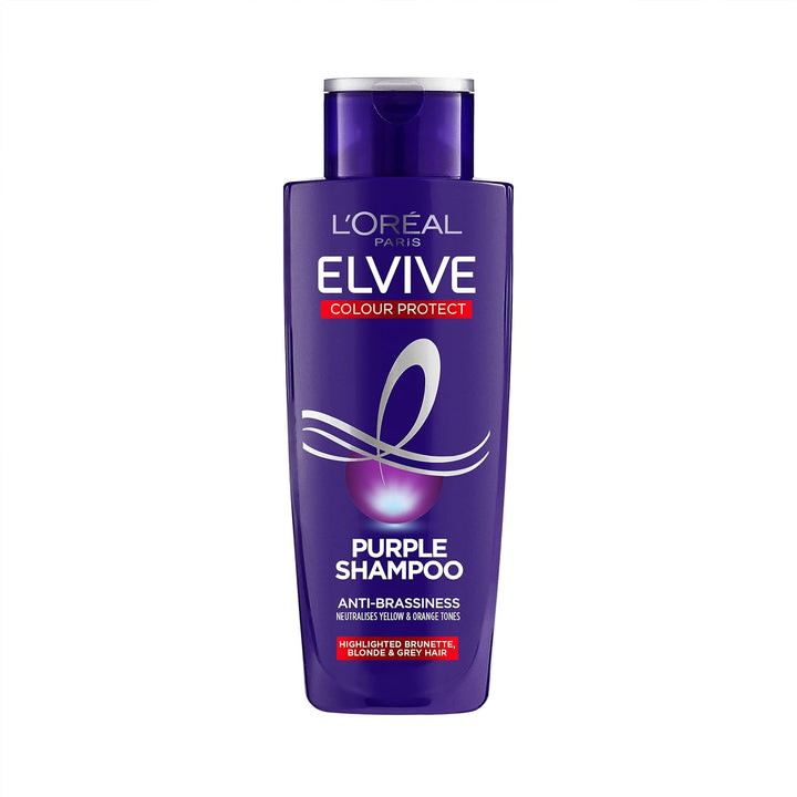 L'Oreal Paris Elvive Colour Protect Anti-Brassiness Purple Shampoo, 200Ml