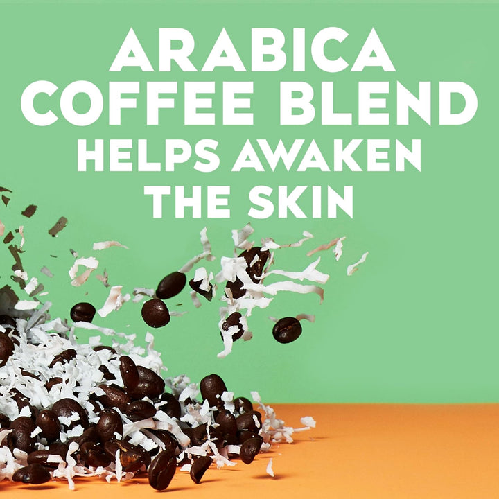 Coffee Scrub and Wash, Coconut 19.5 Fl Oz