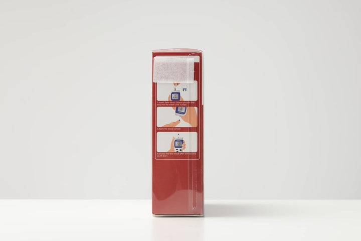 Blood Glucose Meter/Blood Sugar Monitor Safe-Accu2 /Blood Sugar Test Kit with Test Strips X 50 & Case for UK Diabetics -In Mmol/L