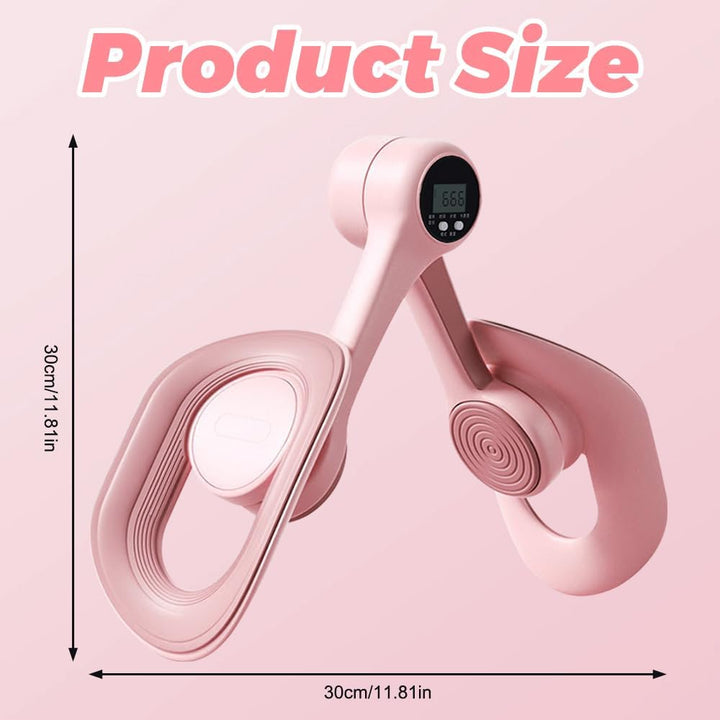 Pelvic Floor Trainer for Women with Counter , Inner Thigh Muscle Master Exercise Devices, Pelvic Floor Strengthener Workout Exerciser Equipment for Home Use