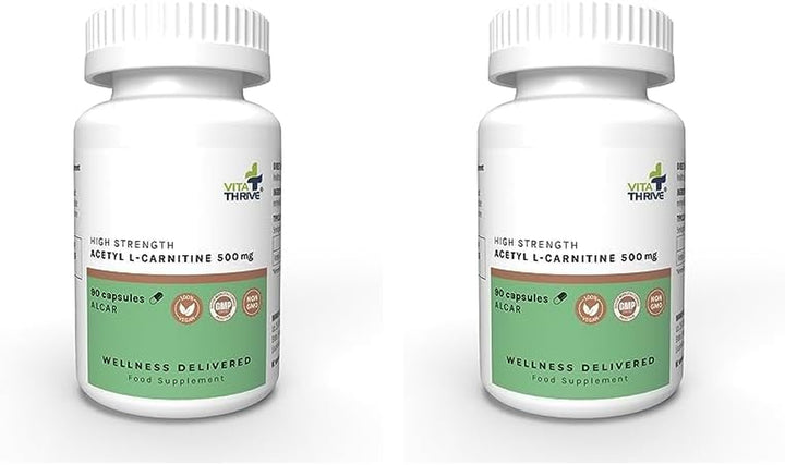 Vitathrive® Acetyl L Carnitine 500Mg – 90 Capsules