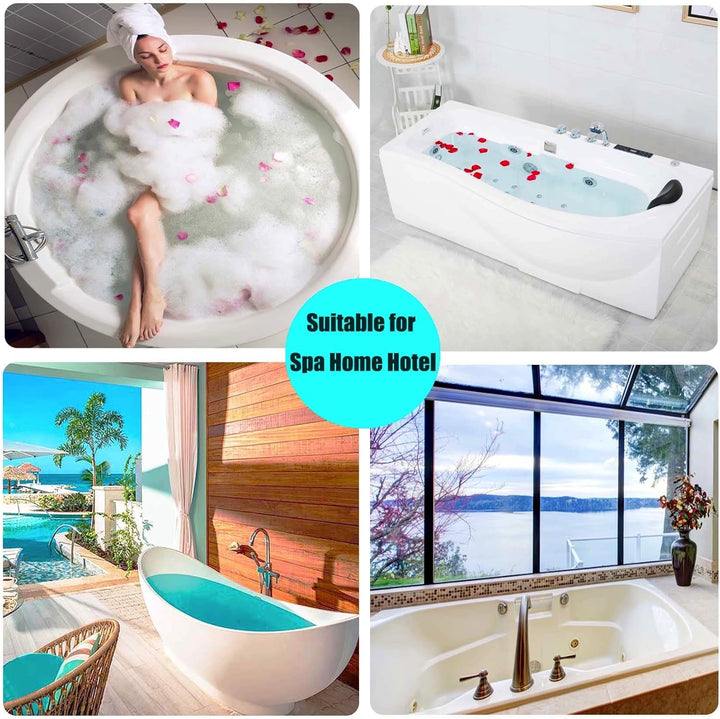 Disposable Bathtub Cover 24 Pcs, Large Plastic Bathtub Liner Bag for Travel and Household, Bath Film Bag for Bath Tub (102X47 Inch)