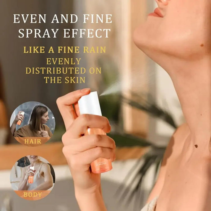 Brazilian Body Spray for Women,Long-Lasting Hair & Body Mist, 4Pcs 40Ml Mini Perfume Gift Set,Fruity Floral Vanilla Fragrance,Moisturizing Travel Size Spray for Women/Girls,Ladies Perfume Set