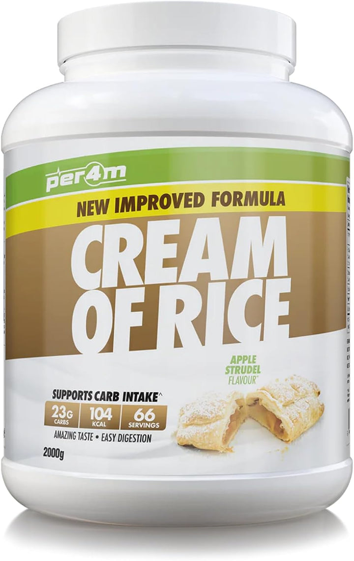 Protein Cream of Rice | Easy-To-Digest Complex Carbohydrate | Gluten-Free, Plant-Based Smooth Rice Porridge | Ideal Pre Post-Workout (2Kg, Chocolate Brownie Batter)