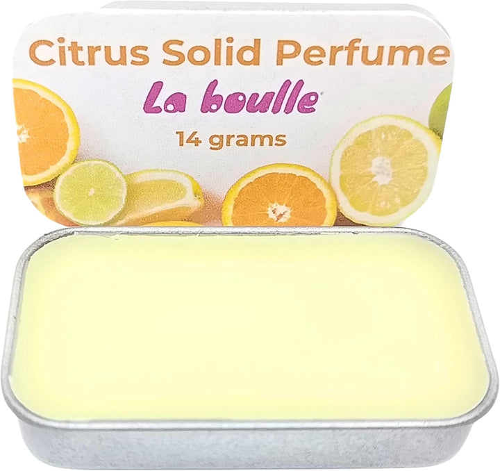 Cooling Solid Natural Perfume Balm. for Sensitive Skin. Handmade in UK.