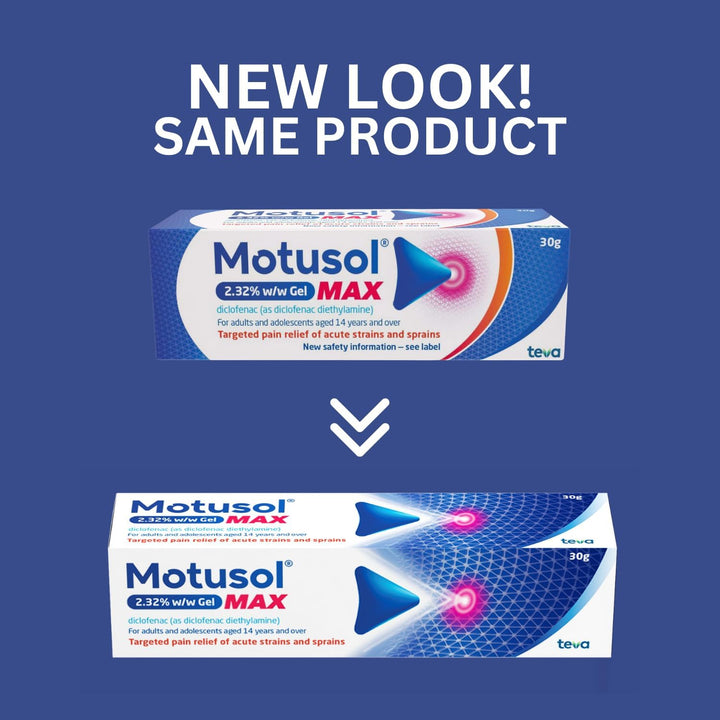 Max 2.32% W/W Gel 30G – Targeted Pain Relief of Joints & Muscles in Acute Strains & Sprains