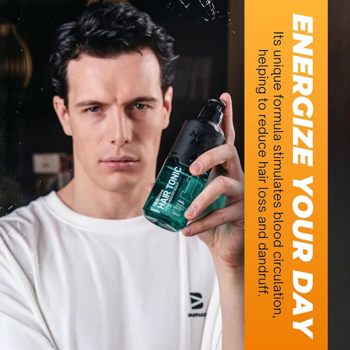 Revitalising Hair Tonic for Healthy Scalp 400Ml - Strengthens & Nourishes, Promotes Natural Growth, Adds Shine, Stimulates the Scalp - Ideal for All Hair Types