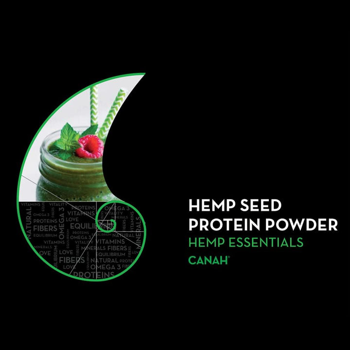 ® Natural Hemp Protein Powder 1 Kg Vegan, High in Protein, Fibre, Omega 3 & Omega 6, Amino Acids, Vitamins and Minerals, Certified Kosher + Free Bonus Recipes