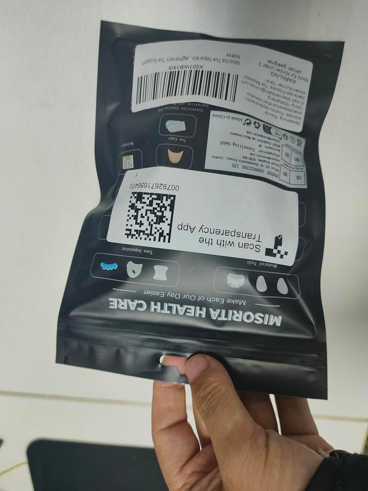 Toe Separators to Correct Your Toes 12 Pcs, Big Toe Spacers for Overlapping Toes Bunions Hammer Toe Relaxation Restore Toes to Their Original Shape, Toe Straighteners Toe Support