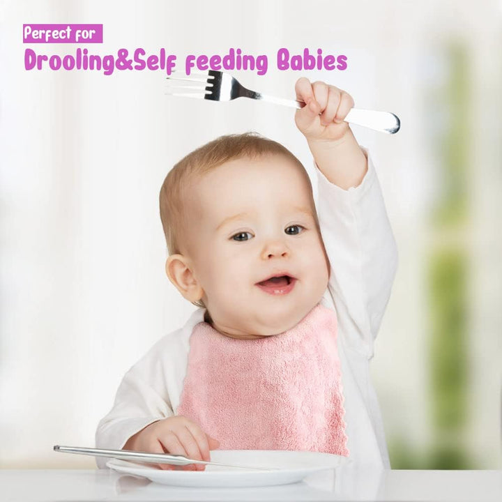 Baby Washcloths 24-Pack(7''X9''), Microfibre Coral Fleece Baby Towels, Super Soft and Absorbent Wash Flannels for Newborns and Infants, Gentle on Delicate Skin for Face Hands and Body