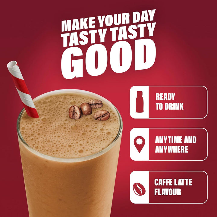 Ready to Drink Cafe Latte Shake, 6 X 325Ml