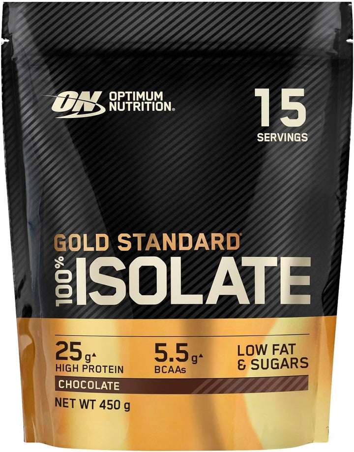 on Gold Standard 100% Isolate Pure Whey Protein, Naturally Occurring Bcaas and Glutamine, Pre and Post Workout, Vanilla Flavour, 31 Servings, 930 G