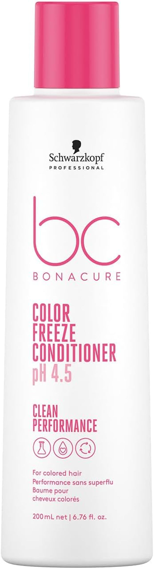 Bonacure Color Freeze Conditioner for Porous Color Treated Hair Vegan Care Complex Ph 4.5 Zero Fade Long Lasting Color Vibrancy Detangling Smoothing 200 Ml