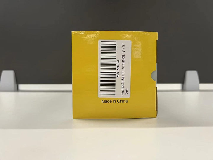 Heat Pads for Back Pain Relief,  Soft Heating Pad with Auto Shut off and 6 Heat Level Settings, Detachable Heat Pad with Zipper Hook and Loop Fastener, Machine Washable, 12" X 48"