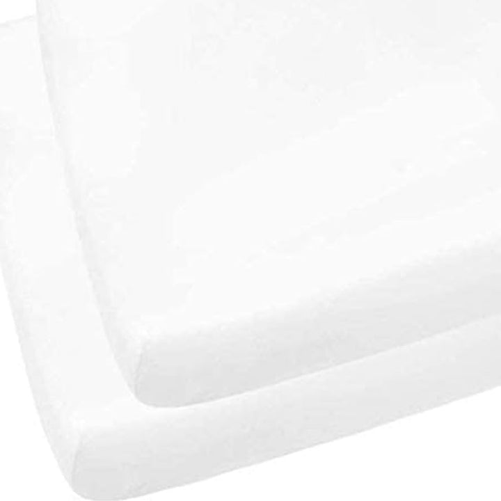 2 X Cot Bed Fitted Sheets, 60 X 120 Cm Easy Care Fine Quality Breathable Polycotton Cot Sheet (Sleeping Teddy-60 X 120Cm)