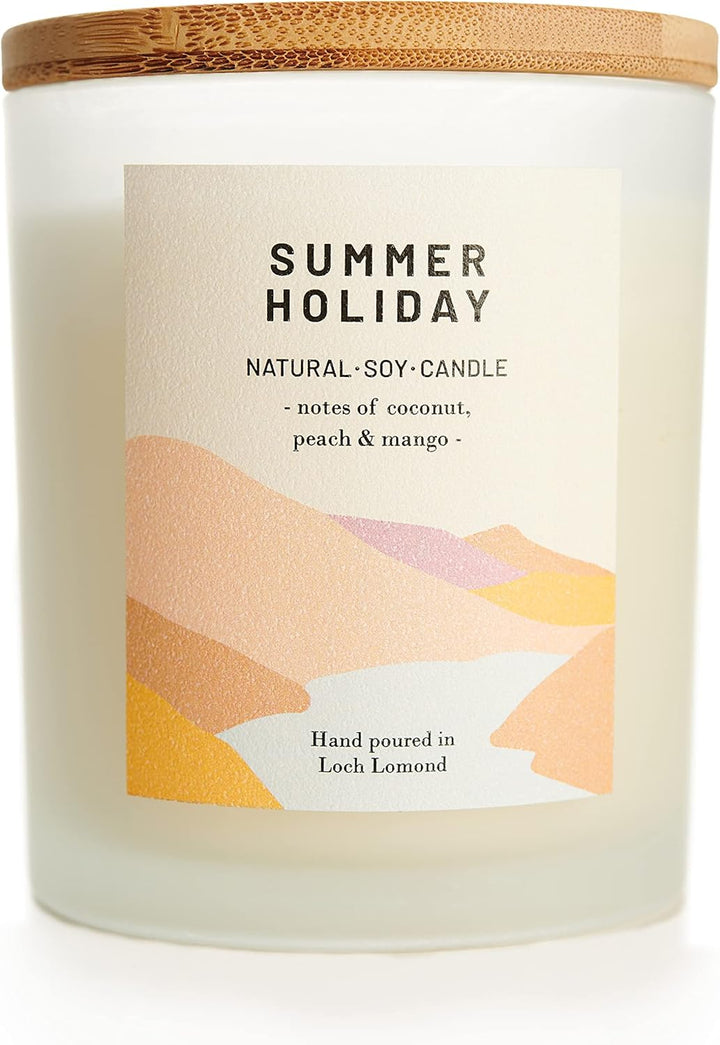 Wild Forest - Organic & Vegan, Luxury Scented Soy Wax Candles. Hand Poured in Loch Lomond, Scotland |  Limited (+8 Scent Options, X2 Sizes) 450G