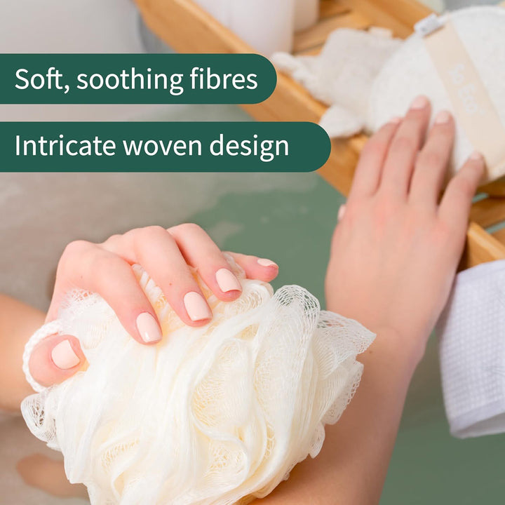 Bath and Shower Pouf