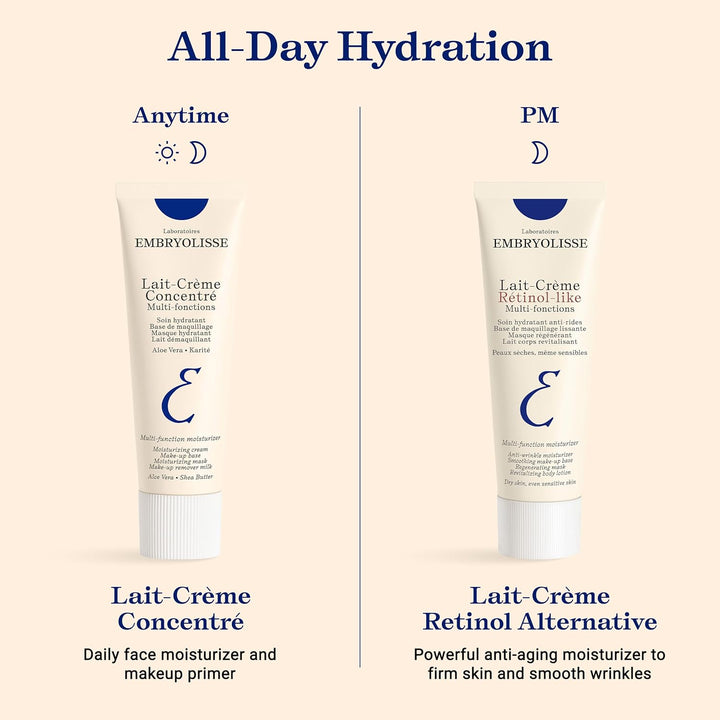 - Lait-Crème Concentré - 3 in 1 Multifunction Moisturiser - Primer, Moisturiser, and Make-Up Remover - Moisturises, Nourishes and Repairs the Skin - Satin Finish - 30Ml
