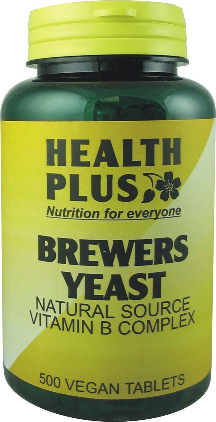 Brewers Yeast 300Mg : Vitamin B Supplement : 500 Tablets, in a Planet-Friendly 99% Recycled Pot