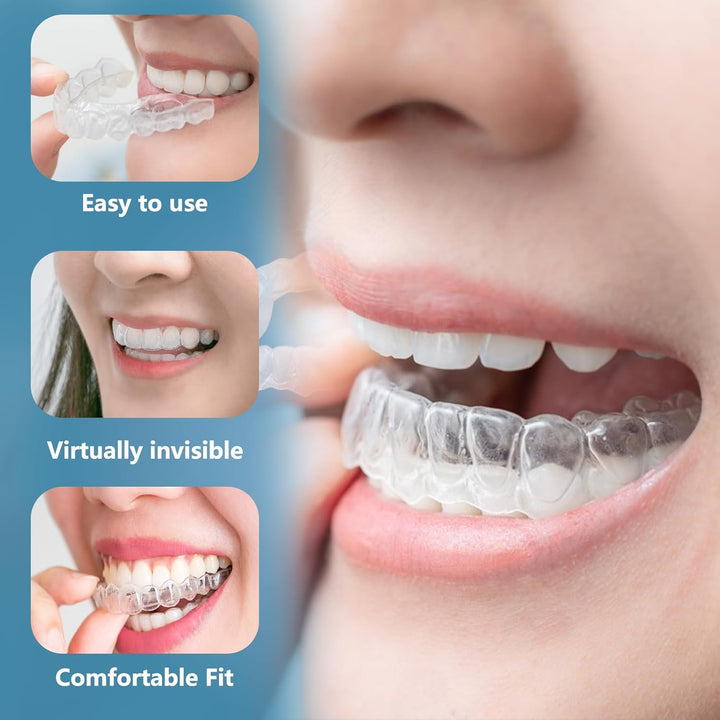 Custom Fit Retainer, Clear Retainers for Teeth, Bpa-Free, Comfortable and Durable, at Home Kit for Perfect Custom Fit, Great for Adults and Teens (Lower Only)