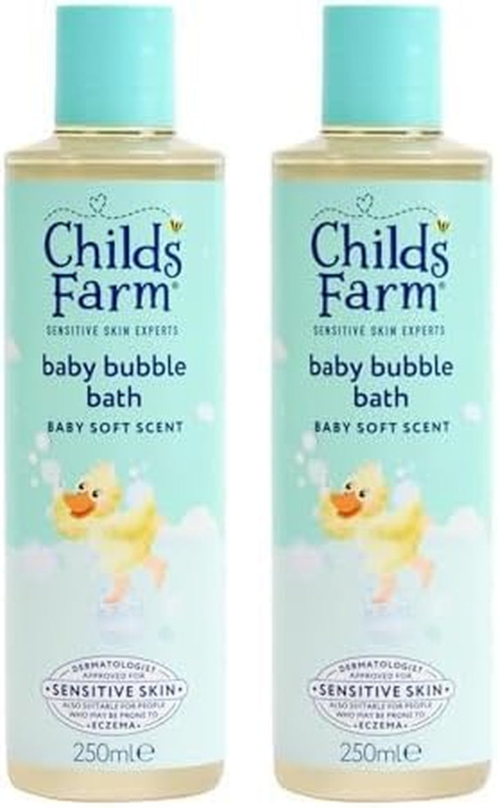 Baby Bedtime Bubble Bath, Baby Soft Scent | Gently Cleanses & Soothes | Suitable for Newborns, Kids & Adults with Sensitive & Dry Skin, 250Ml