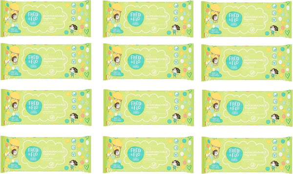 12X  Kind & Gentle Fragranced Wipes 60 Pack