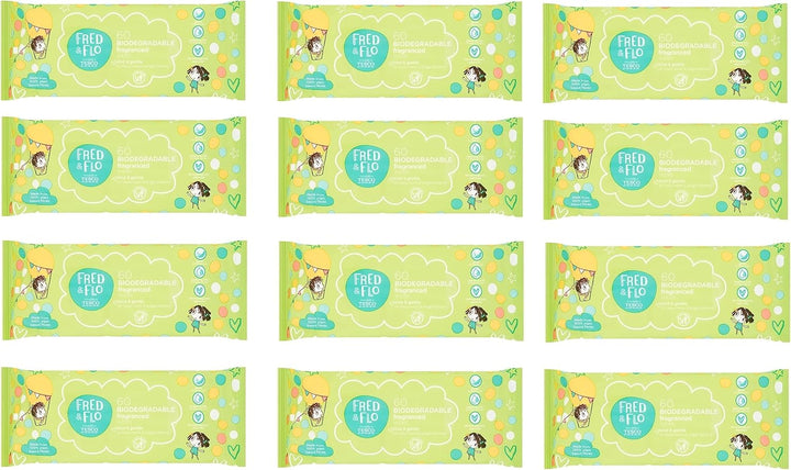 12X  Kind & Gentle Fragranced Wipes 60 Pack