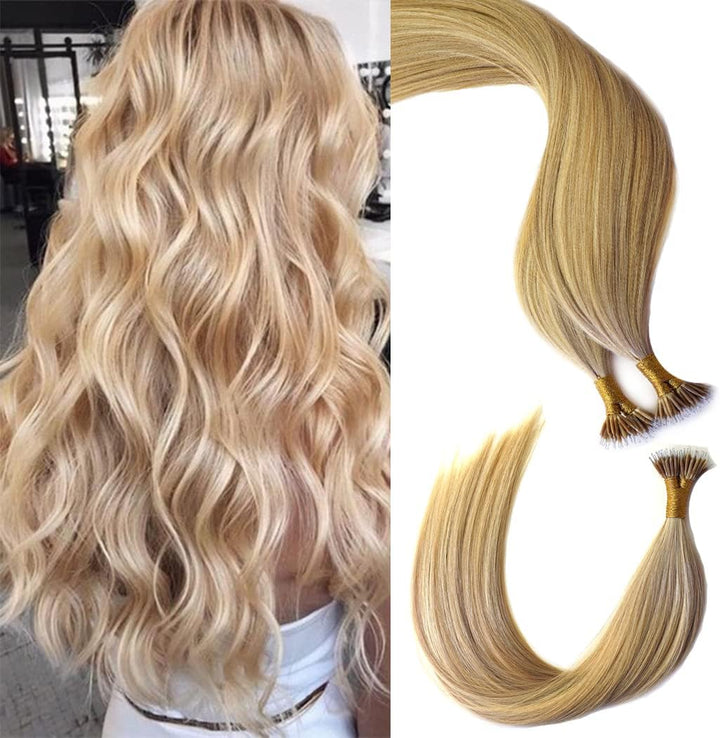 1000 Nano Rings - 3Mm Silicone Lined Hair Extension Beads - Dark Brown