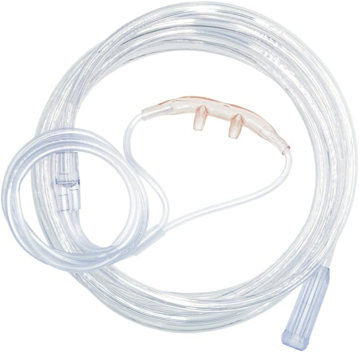 Soft Nasal Cannula Inc 7 Ft Tubing (3 Pack) - Soft Material in the Tubing and Facepiece - Use with Oxygen Concentrator O2 – Perfect for Long-Term Oxygen Patients