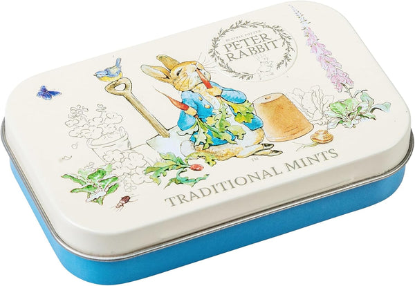 Beatrix Potter Peter Rabbit Sugar Free Mints & Tin (35G) - Literary Souvenir Gift