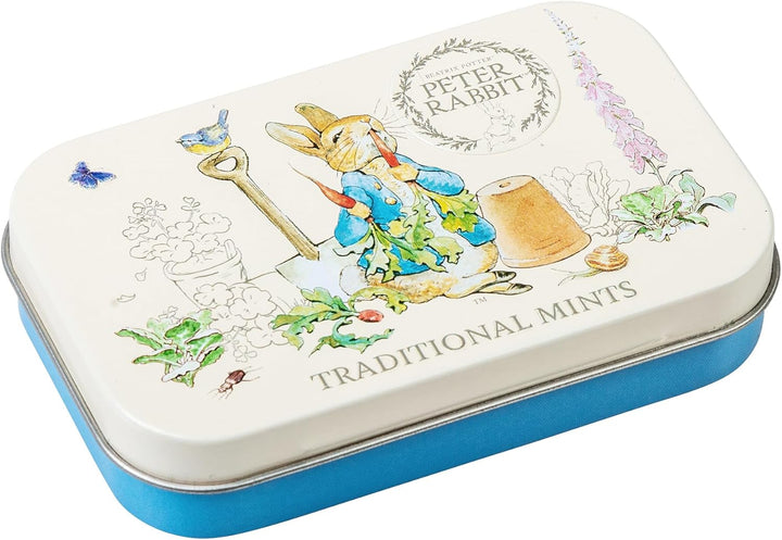 Beatrix Potter Peter Rabbit Sugar Free Mints & Tin (35G) - Literary Souvenir Gift