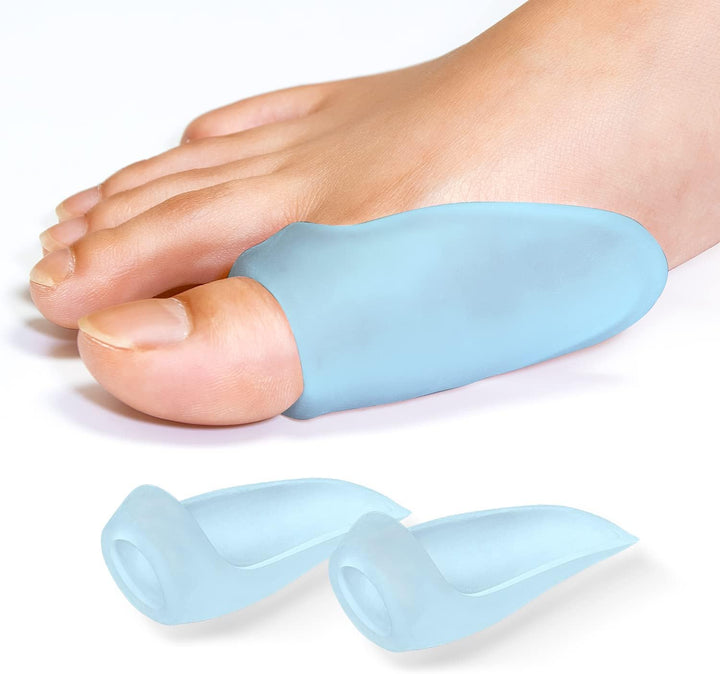 Gel Bunion Protector Shield, 10 Pack of Bunion Pads and Cushions, Bunion Guard for Big Toe, Relieve Foot Pain from Friction, Rubbing and Pressure