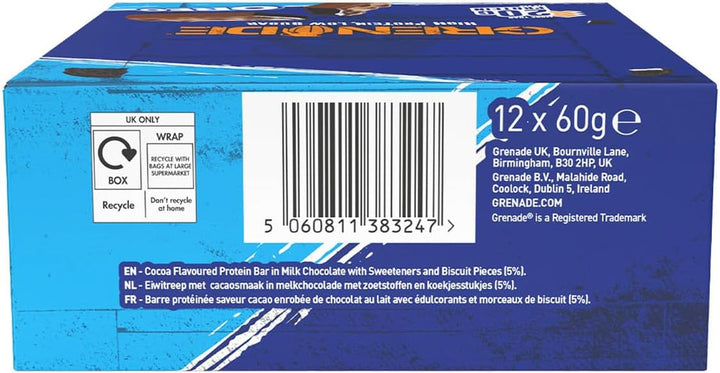 OREO Protein Bar - High Protein, Low Sugar, 12 X 60 G