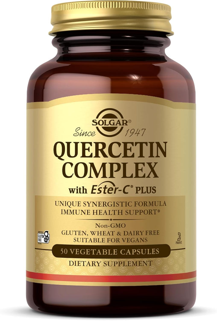 Quercetin Complex with Ester-C plus Vegetable Capsules - 100 Count (Pack of 1)