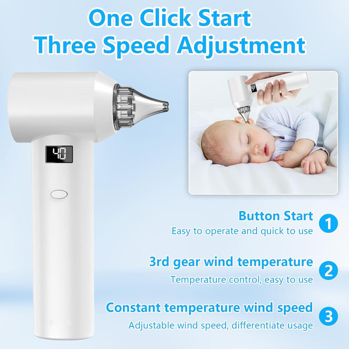 Ear Dryer - Rechargeable Ear Water Drying Aid the Ultimate Solution for Post-Swimming, Showering, Surfing, Water Sports, Ear Drying, Ear Care and Infection Prevention