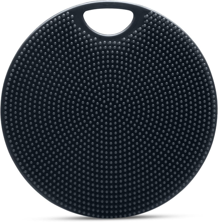 ® Silicone Body Scrubber - Premium Body Brush for Sensitive Skin, Body Exfoliator, Shower Scrubber, Silicone Loofah, Exfoliating Body Buffer for Men & Women - Charcoal