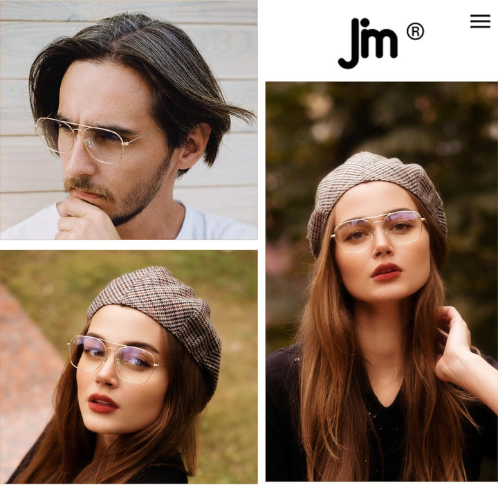 Blue Light Blocking Computer Glasses, Square Eye Protect Video Eyeglasses anti Glare Men Women