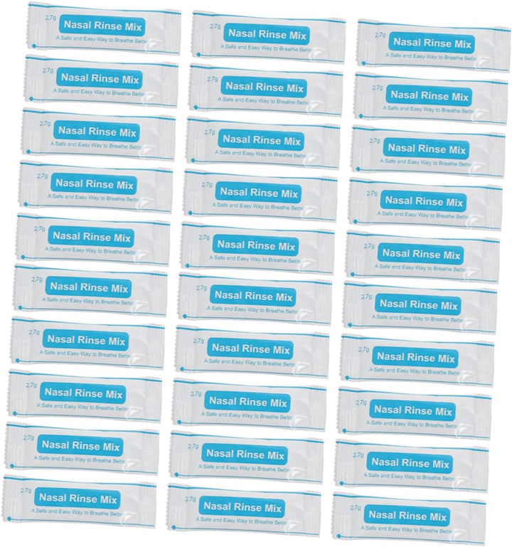 80Pcs Nasal Salt Packets for Nose Cavity Protector Nasal Cleaning Salt for Nose Cleaner For