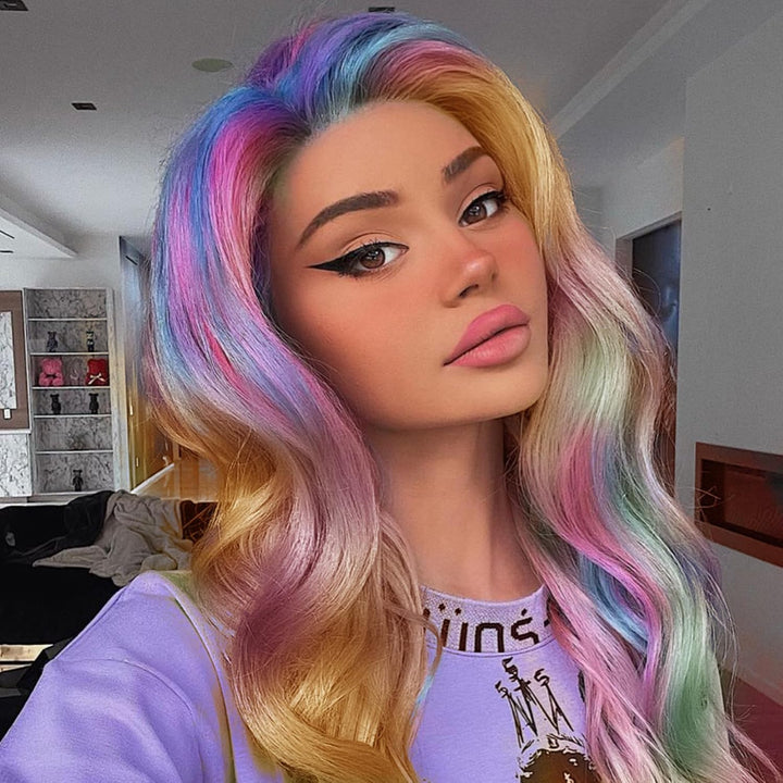 Hair Chalks for Girls Kids, 10PCS Washable Temporary Hair Dye Colour, Coloured Hair Spray Wash Out, Teenage Girls Christmas Gifts for 5-15 Year Old