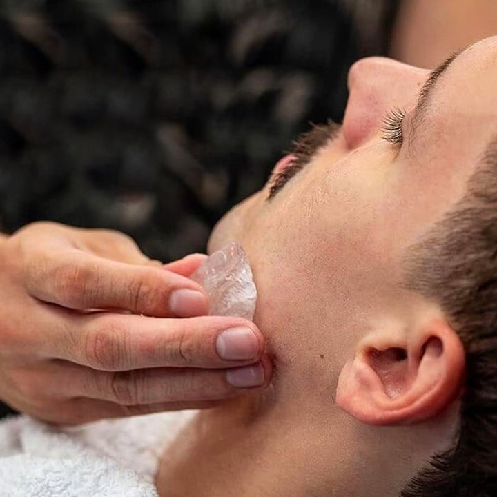 Mi Nature Pure Alum Bar 2 Pack (100G*2) |Natural Phitkari Block |Potassium Alum Stone |Shaving Bar |Skin Astringent |Water Clarifier |Odor Control