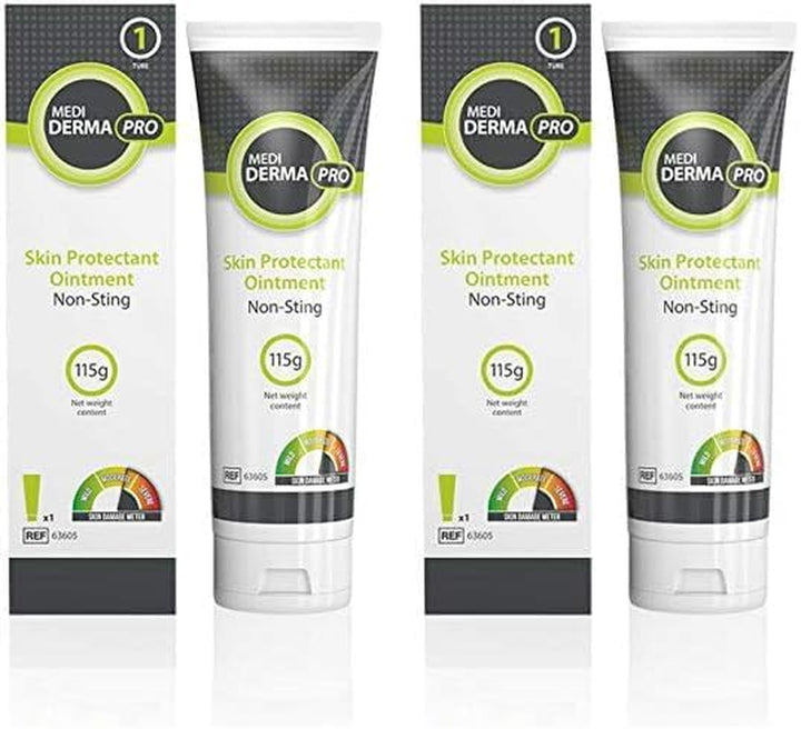 Medi Derma Pro: Non-Sting Skin Protectant Ointment for Moderate to Severe Skin Damage Tube - 115G