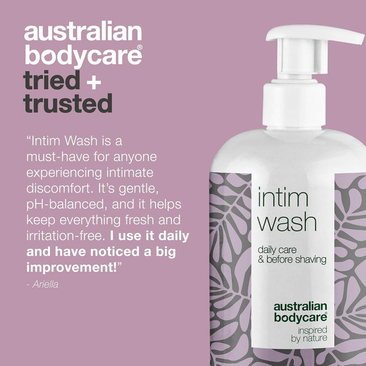 Intimate Care Wash for Women – Infused with Natural 4-Terpineol, Known from Tea Tree Oil | Relieves Itching, Prevents Odor & Supports Intimate Hygiene