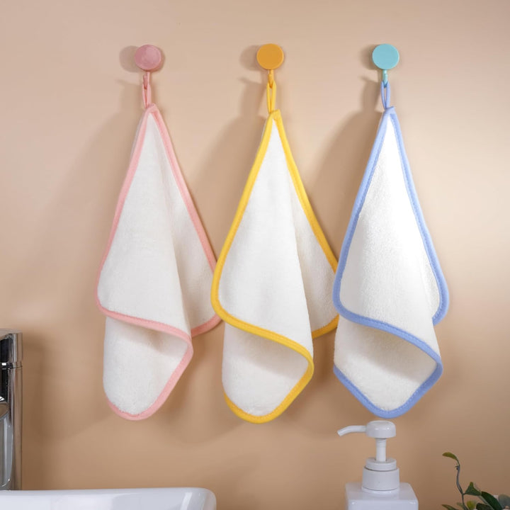 Hypoallergenic Gentle Microfibre Baby Washcloth, 25 X 25 Cm, 6 Pack (White)