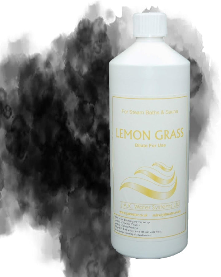 Spa Fragrance, Sauna and Steam Room Milk, Essential Oils, 3 X 1 Litre Multipack (Lemongrass, Eucamint, Sandalwood)